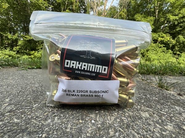 300blk 220Gr Subsonic REMAN BRASS 90CT