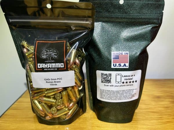 9MM 124GR PCC Plated Reman Brass 150Rds/500Rds Made In America! - Image 2