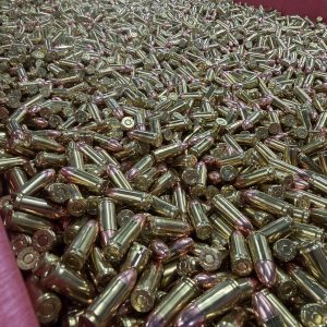 9MM 135GR Plated Reman Brass 100Rds/500Rds Made In America!